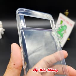 [Chính Hãng GOR-Ảnh Thật] Ốp Lưng Google Pixel 8 PRO 6.7" Silicon Dẻo Trong Suốt Chống Sốc 5