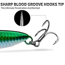 Cá sắt câu lure PROBEROS mồi jigging câu cá măng, chẽm, mú… 5