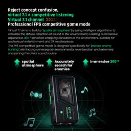 (Gear Việt) Card âm thanh Portable DAC/AMP EPZ TS01 | EPZ Hi-Fi DAC | Hỗ trợ đàm thoại | Cho Gaming và nghe nhạc 7