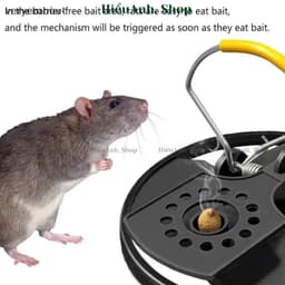 Bẫy Bắt Chuột Thông Minh Dễ Sử Dụng, Bẫy Chuột Lò Xo Siêu Nhạy Bắt Chuột Hiệu Qủa - hieuanh1688 9