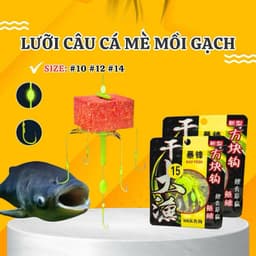 Lưỡi Câu Chuyên Dụng Mồi Gạch Lancer BKK Dạ Quang, Lưỡi Lancer BKK Siêu Bén, Siêu Nhạy 3
