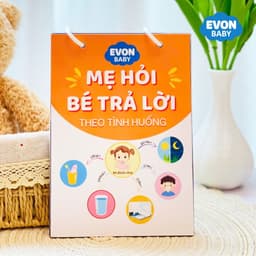 Thẻ Flash EVON BABY dạy bé tập nói - Giai đoạn bùng nổ ngôn ngữ (24 tháng - 36 tháng ) 4