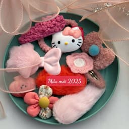 SET 50 KẸP TÓC DỄ THƯƠNG, Cô Gái Ngọt Ngào Trái Tim Kẹp Phim Hoạt Hình Nhật Bản Mới 2025 [FREESHIP] 7