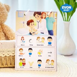 Thẻ Flash EVON BABY dạy bé tập nói - Giai đoạn bùng nổ ngôn ngữ (24 tháng - 36 tháng ) 8