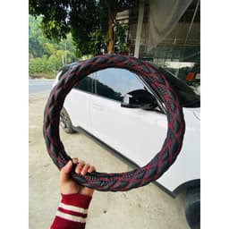 Bọc vô lăng XUẤT NHẬT da lộn dành cho xe ô tô, xe tải đủ size từ 38 - 45cm 5