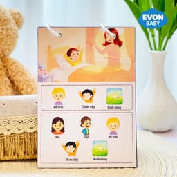 Thẻ Flash EVON BABY dạy bé tập nói - Giai đoạn bùng nổ ngôn ngữ (24 tháng - 36 tháng ) 6