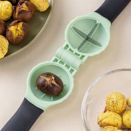 ✨️✨️Dụng cụ bóc vỏ hạt dẻ hình chữ thập bằng thép không gỉ 304 TPR, dụng cụ bóc vỏ quả óc chó 2