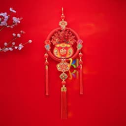Dải Dây Liễn Treo Túi Thần Tài May Mắn 2027, Trang Trí Tết Cả Năm Lộc Tài 4