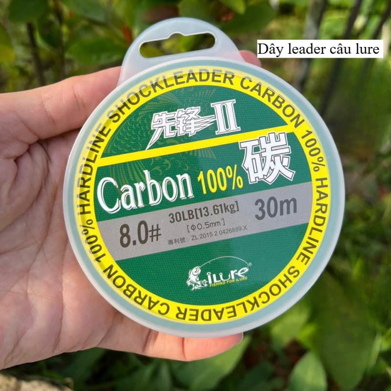 Dây LEADER ILURE chất liệu cacbon chuyên làm dây leader dài 30m