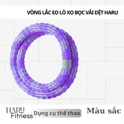 Vòng Lắc Eo Lò Xo Bản Xịn Bọc Vải Dệt - Giảm Calo Hiệu Quả, Eo Thon, Chuyên Dụng 1.3kg,2,5kg ,3kg. 2