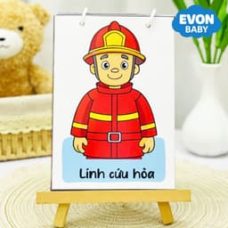 Thẻ Flash EVON BABY dạy bé tập nói - CHỦ ĐỀ PHÁT TRIỂN VÀ MỞ RỘNG CÂU THEO TÌNH HUỐNG 5