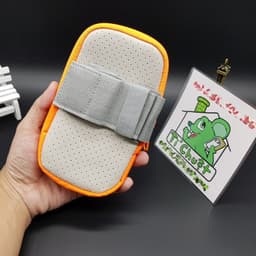 [Ảnh Thật] Bao Túi Đeo Tay Vải Dù Phản Quang 2 Ngăn Tập GYM Thể Thao 4