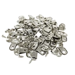Bộ Móc Treo Tranh Ảnh Bán Nguyệt Kim Loại - Phụ Kiện Treo Khung Tranh, Khung Ảnh, Đồ Trang Trí Tường Tiện Lợi 8