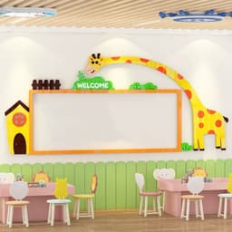 Tranh dán tường Fomex dán nổi english abc trang trí trung tâm tiếng anh, lớp học, trường mầm non, ngoại ngữ - F2030 5