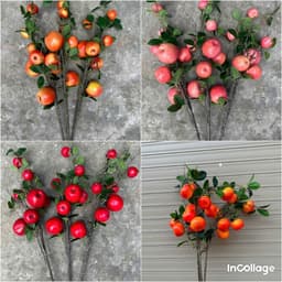 MIỄN SHIP Cành táo, quýt 7 quả hàng loại đẹp trang trí nhà cửa... 1