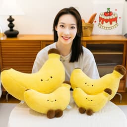 Gấu Bông Chuối Sang Trọng Búp Bê Đồ  - Nhập Khẩu Nhà MIU GẤU XINH 1