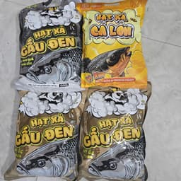 HẠT XẢ MỒI CÂU CÁ GUF GẤU ĐEN VỊ ỐC THƠM, VỊ HOA QUẢ, VỊ KEM TÚI 1.500G HÀNG CHÍNH HÃNG 3