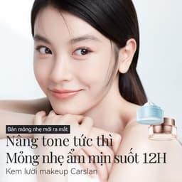 Kem nâng tone CARSLAN kem lười mini dành cho da mặt che khuyết điểm hiệu quả 5g 7