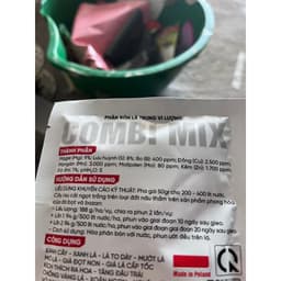 Micro Plus (Combi Mix) Nhập Khẩu Ba Lan - Gói 25g - Giúp Xanh Lá, Lớn Trái, Phục Hồi Cây Trồng 3