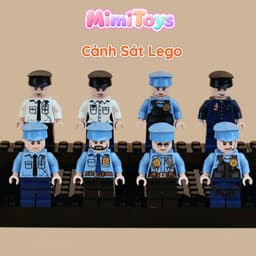 Combo 40 Mô Hình Lắp Ráp Mini Figure MimiToys Tặng Đế - Nhân Vật Hoạt Hình Minecraft Cho Bé 8