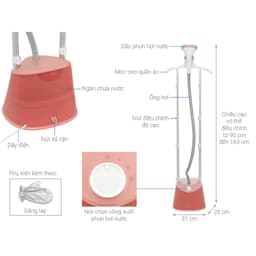 Bàn Ủi Hơi Nước Đứng PHILIPS STE1020/40 - Công Suất 1800W - 3 Mức Điều Chỉnh - Bảo Hành 24 Tháng 9