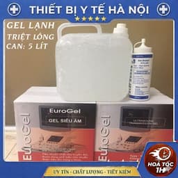 Gel Lạnh Dùng Cho Triệt Lông, Siêu Âm EURO GEL [5 Lít - Màu Trắng] 2