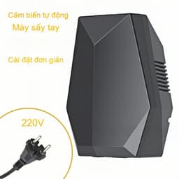 D1-C1-Máy sấy tay tự động thông minh có cảm biến. Máy sấy tay bằng khí nóng dùng cho thương mại.Máy sấy tay trong khách  3