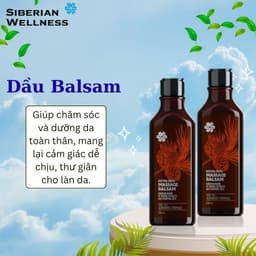 [Combo 2 ]Balsam Dầu Massage Balsam Siberian Extra Rich Từ Nga 250ml Nhập Khẩu Chính Hãng 1