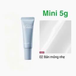 Kem nâng tone CARSLAN kem lười mini dành cho da mặt che khuyết điểm hiệu quả 5g 9