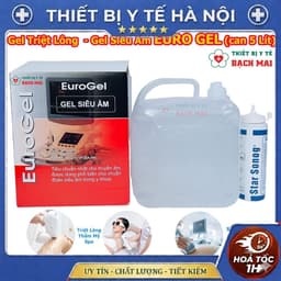 Gel Lạnh Dùng Cho Triệt Lông, Siêu Âm EURO GEL [5 Lít - Màu Trắng] 9