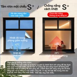 Phim dán kính cách nhiệt – Chống nắng – Chống nhìn trộm – Giảm nóng – Cắt 99% UV – Có nhiều khổ dễ lựa chọn 2