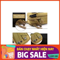Túi đeo hông thắt lưng đựng dụng cụ, điện thoại đồ nhỏ gọn vải bố siêu bền 6