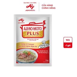 Chính Hãng Full VAT Combo 5 Gói Hỗn Hợp Tăng Vị Bột BỘT NGỌT AJINOMOTO PLUS 1kg Gói - Combo 5 5