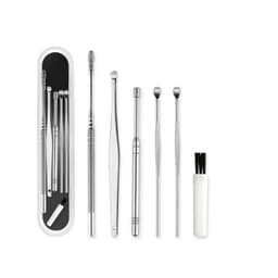 Bộ dụng cụ chăm sóc tai 7 món cao cấp: Nhíp và lẫy ráy tai  bảo vệ sức khỏe tai hiệu quả. 6