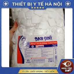 Bông Y Tế Bạch Tuyết Cắt Sẵn 2x2cm 6