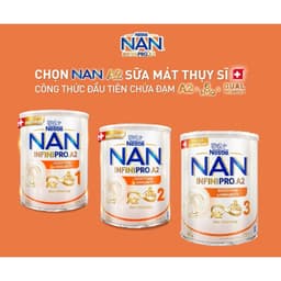 Sữa Nan Infinipro A2 6HMO số 1/2/3 800g (NK Chính Hãng, Lô Mới) 1
