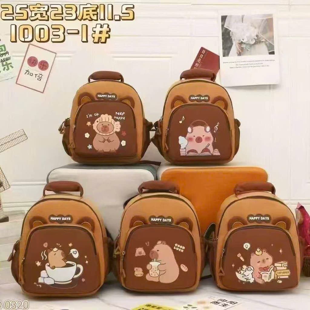 Ba lô Capybara cho bé mầm non 999