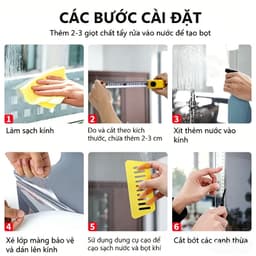 Phim dán kính cách nhiệt – Chống nắng – Chống nhìn trộm – Giảm nóng – Cắt 99% UV – Có nhiều khổ dễ lựa chọn 9