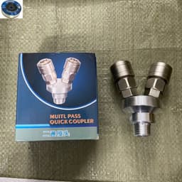 CHẠC CHIA KHÍ NÉN 2 NGẢ / 3 NGẢ REN 21MM REN NGOÀI – HÀNG NHẬT XỊN CHÍNH HÃNG 2