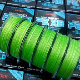 Dây dù HORAI X8 dài 100m, dây câu lure sợi dây mượt chịu mài mòn tốt 4
