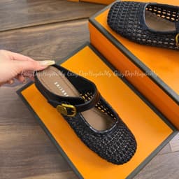 Giày Sục Rọ Đan Phối Khuy Hàng Cao Cấp - LT62 6
