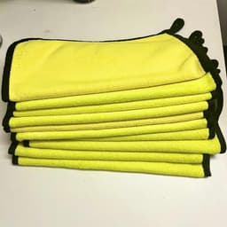 [Mua 10 tặng 2] Combo 10 khăn lau đa năng vàng xám 30x30 dùng lau xe, lau bếp, cửa kính, lau dọn nhà cửa 5