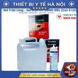 Gel Lạnh Dùng Cho Triệt Lông, Siêu Âm EURO GEL [5 Lít - Màu Trắng] 5
