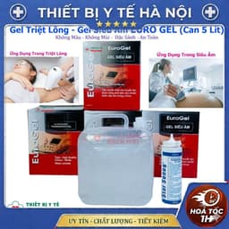 Gel Lạnh Dùng Cho Triệt Lông, Siêu Âm EURO GEL [5 Lít - Màu Trắng] 6