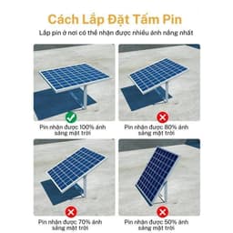 [ TẶNG DÂY 5M ]Đèn Năng Lượng Mặt Trời 10 Khoang 800W Thế Hệ Mới 2025. Sáng Qua Đêm . Kháng Nước IP69 5