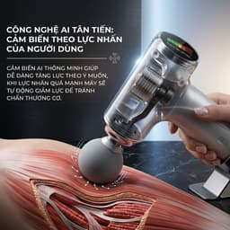 Máy Massage Nexpro Cầm Tay Không Dây Chính Hãng Pin Cao - Bảo Hành 12 Tháng 5