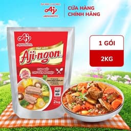  Chính Hảng Full VAT Combo 2 Gói Hạt Nêm Aji-ngon Heo Gói 2kg - Combo 2 Gói 2