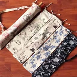Túi đựng Ô Dù Ô Cổ Trang bằng vải khoảng 54 cm chống bụi phong cách vintage nhiều mẫu 3