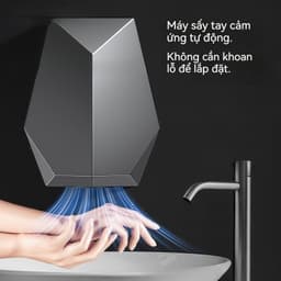 D1-C1-Máy sấy tay tự động thông minh có cảm biến. Máy sấy tay bằng khí nóng dùng cho thương mại.Máy sấy tay trong khách  1