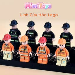 Combo 40 Mô Hình Lắp Ráp Mini Figure MimiToys Tặng Đế - Nhân Vật Hoạt Hình Minecraft Cho Bé 7